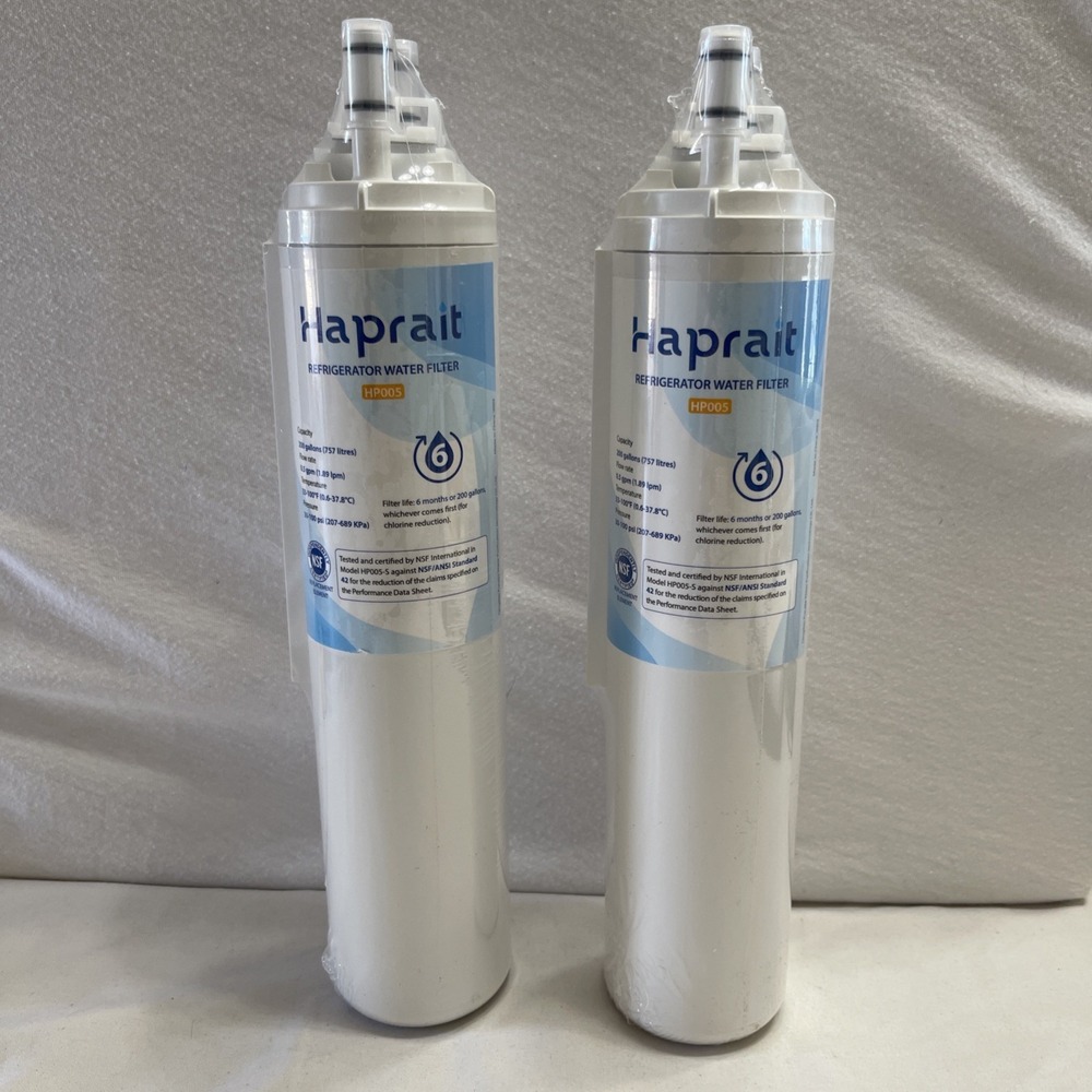 Haprait HP005 Water Filter Replacement For Frigidaire‎ ULTRAWF, 2 Pack